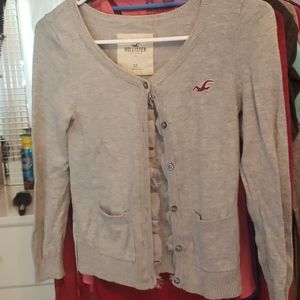 Hollister Grey cardigan